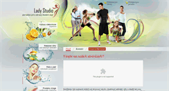 Desktop Screenshot of ladystudio.cz